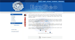 Desktop Screenshot of ecogeo.it